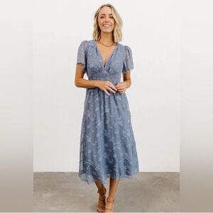 Baltic Born Blue Midi Dress